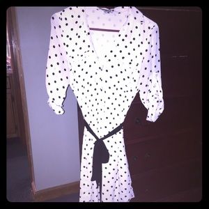 Polka Dot Shirt Dress